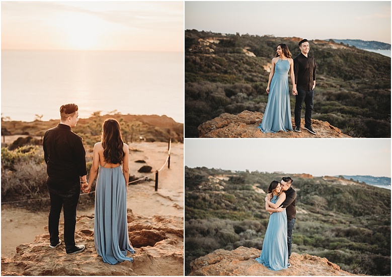 Torrey Pines Engagement in La Jolla, CA by Dallas, TX and Temecula, CA wedding photographer 
