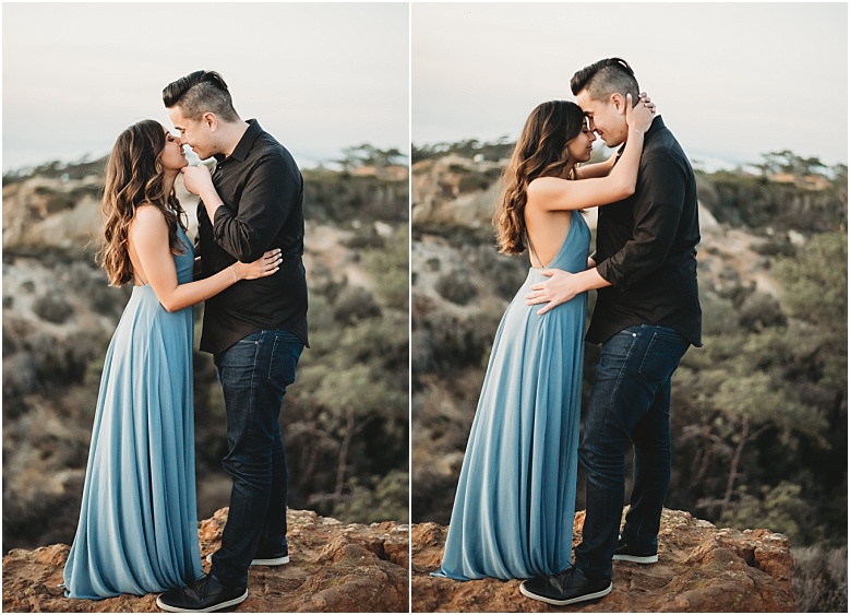 Torrey Pines Engagement in La Jolla, CA by Dallas, TX and Temecula, CA wedding photographer 