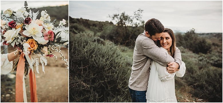 Hillside Engagement session in Ladera Ranch, CA by Dallas, Texas wedding photographer