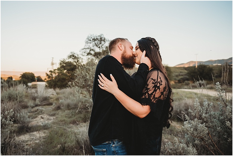 Outdoor engagement session in Temecula, CA 