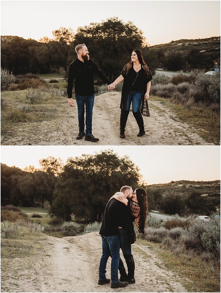 Outdoor engagement session in Temecula, CA 