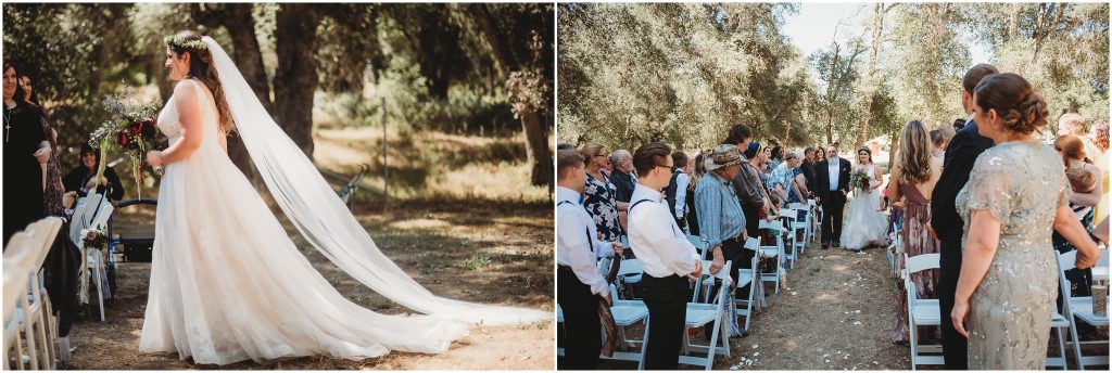 Jewish ceremony photos at Boho Camp inspired wedding by Dallas wedding photographer