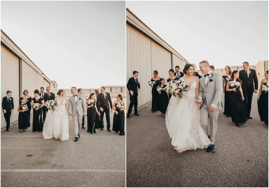 Hangar 21 Wedding in Fullerton, CA by Kyrsten Ashlay Photography