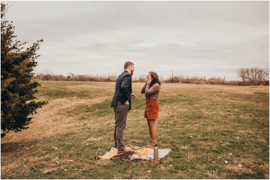 Surprise Dallas Proposal Session by Dallas Wedding Photographer Kyrsten Ashlay Photography