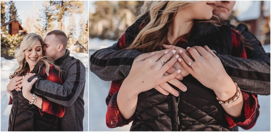 Lake Tahoe Engagement Session by Kyrsten Ashlay Photography