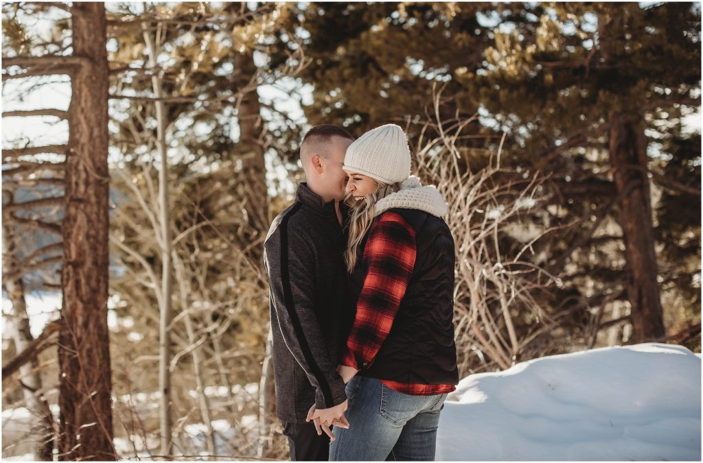 Lake Tahoe Engagement Session by Kyrsten Ashlay Photography