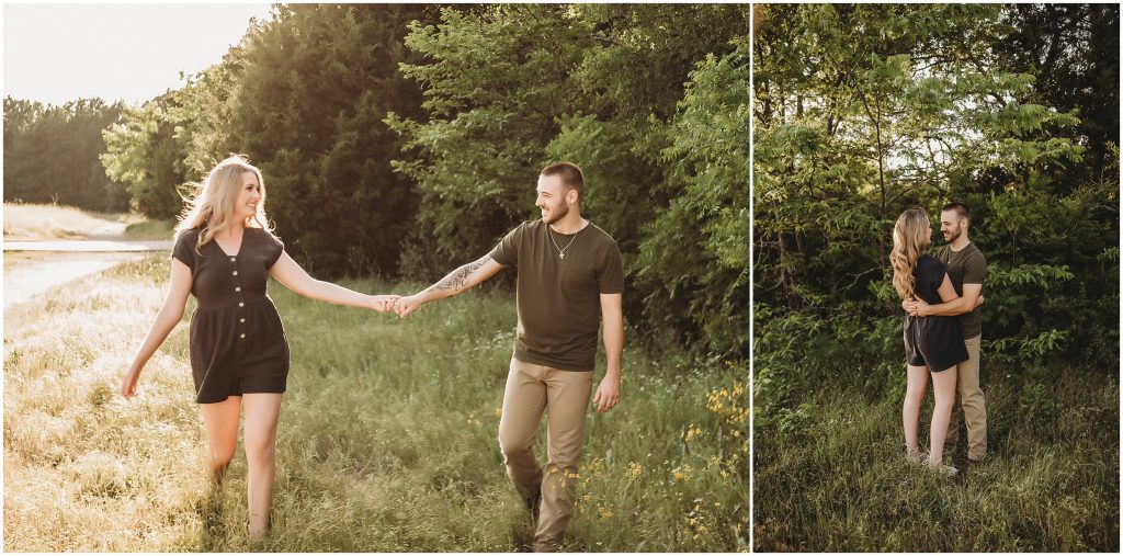 Arbor Hills Nature Preserve Engagement Session in Plano, TX by DFW Wedding Photographer Kyrsten Ashlay Photography