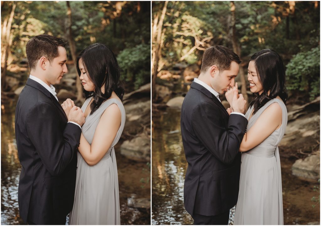 Stone Creek Park Engagement Photos by Dallas Wedding Photographer Kyrsten Ashlay Photography
