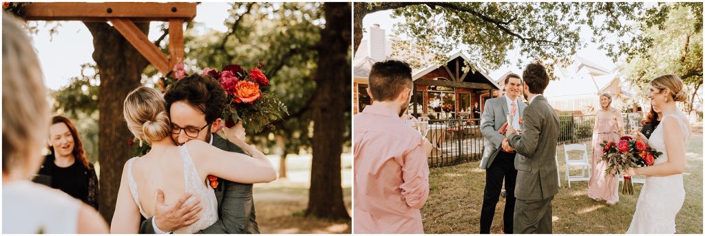 Intimate Fort Worth Backyard Wedding by Fort Worth Wedding Photographer Kyrsten Ashlay Photography 