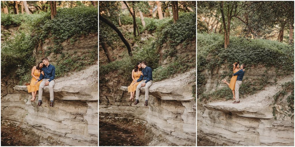 Pranther Park & Downtown Dallas Engagement Photos by Kyrsten Ashlay Photography Dallas Wedding Photographer