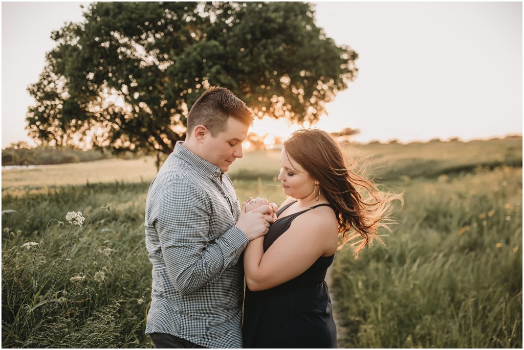 Spring White Rock Lake Engagement Session  by Dallas Wedding Photographer Kyrsten Ashlay Photography
