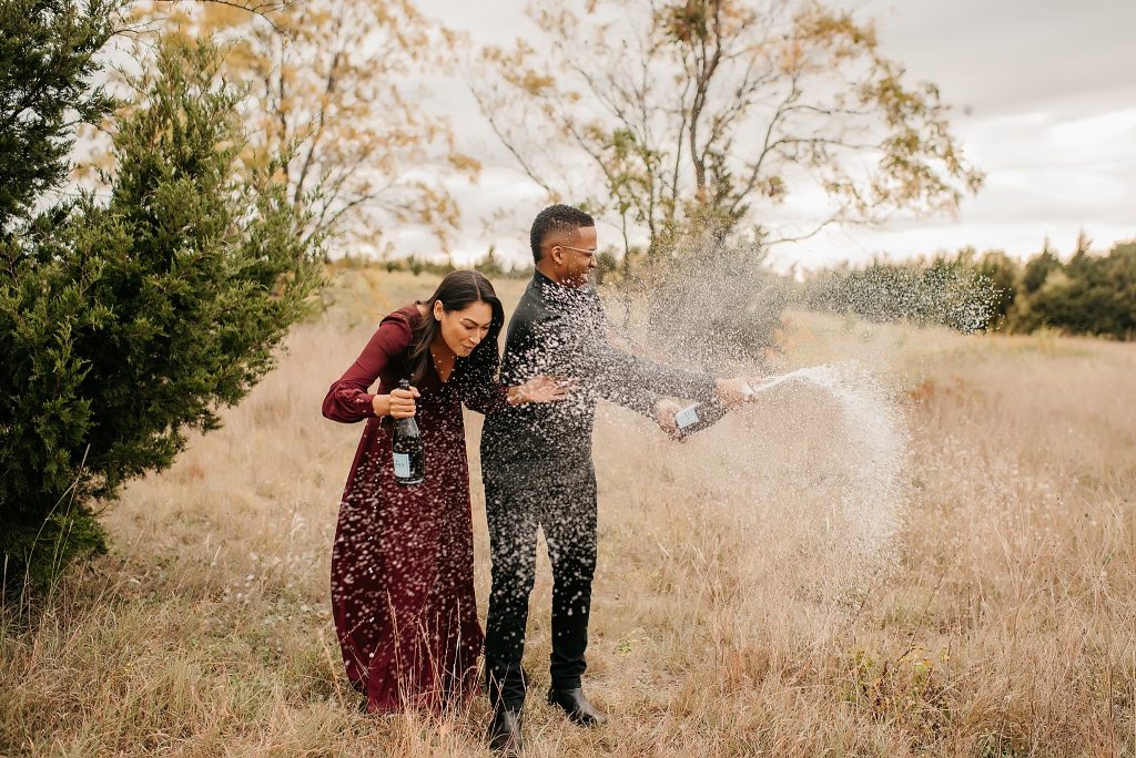 Fall Arbor Hills Engagement Session