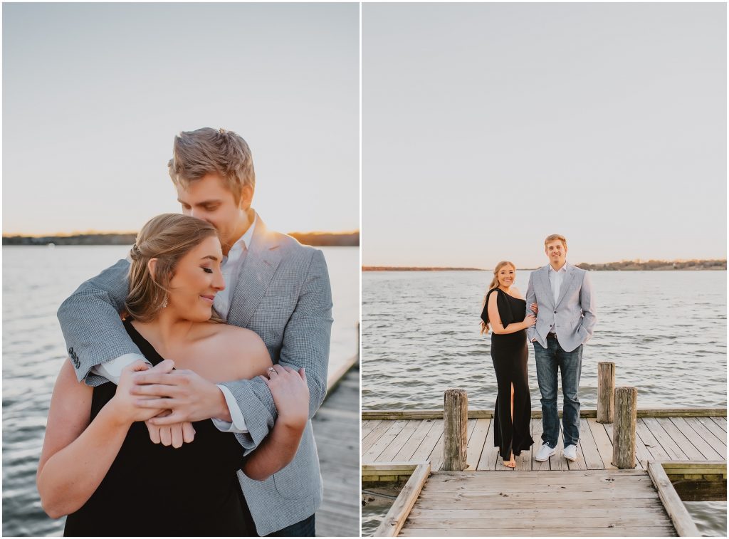 White Rock Lake Engagement Photos by Dallas Wedding Photographer