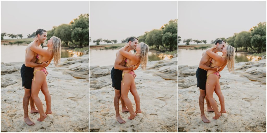 Summer Lake Couples Session at Murrell Park by Dallas Wedding Photographer Kyrsten Ashlay Photography