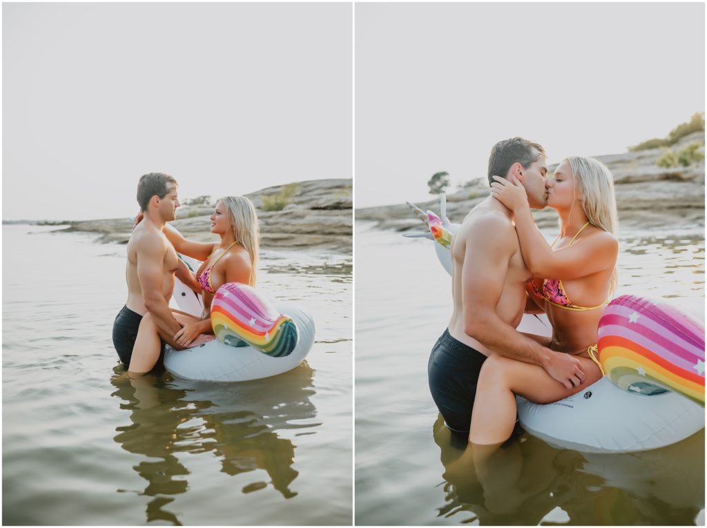 Summer Lake Couples Session at Murrell Park by Dallas Wedding Photographer Kyrsten Ashlay Photography