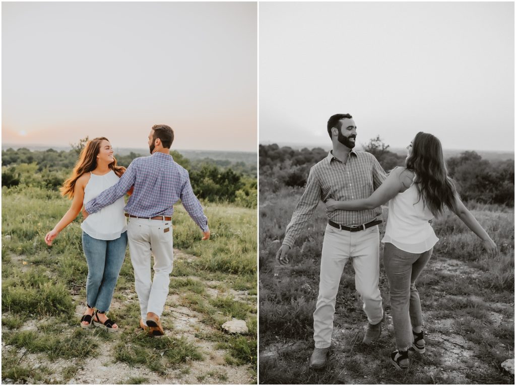Tandy Hills Fort Worth Engagement Photos by Fort Worth Wedding Photographer Kyrsten Ashlay Photography