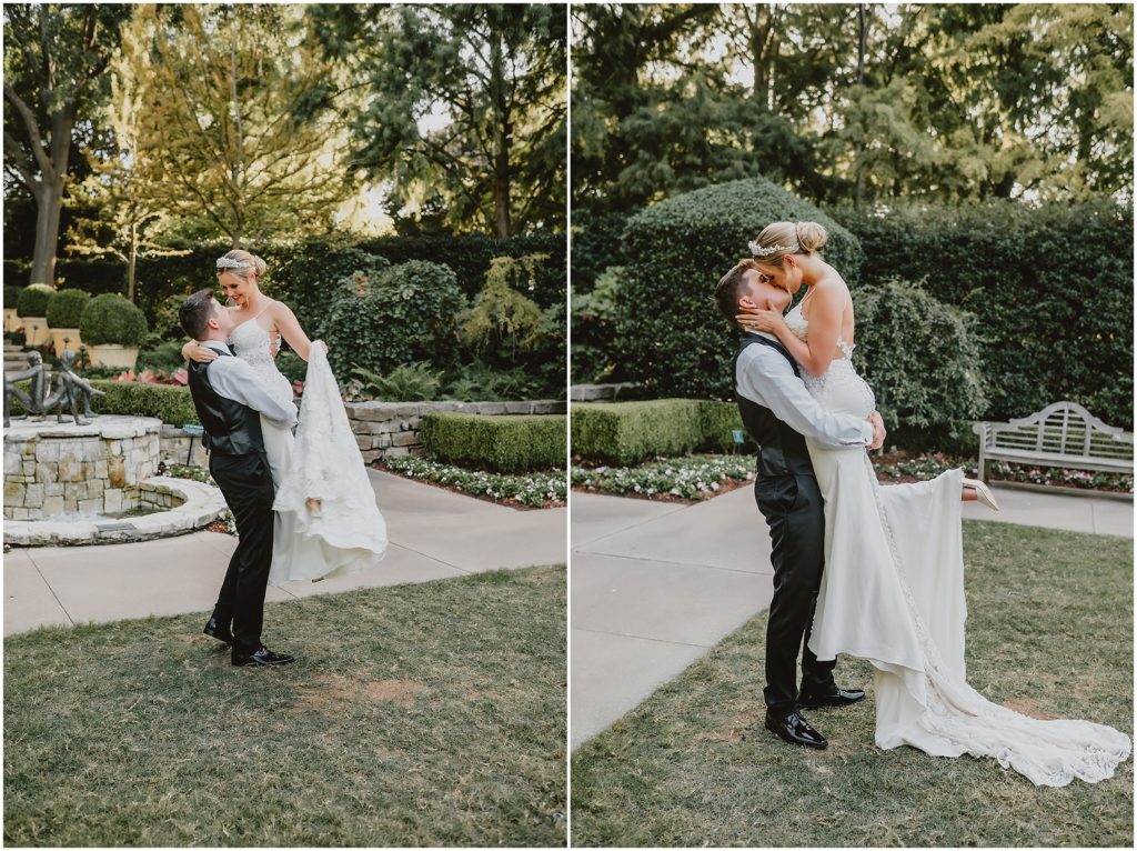 Cinderella Inspired Wedding at Dallas Arboretum by Dallas Wedding Photographer Kyrsten Ashlay Photography