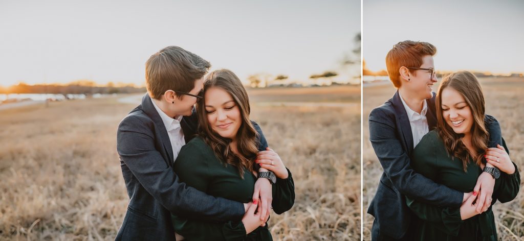 Surprise Wedding Proposal at White Rock Lake in Dallas by Dallas Wedding Photographer