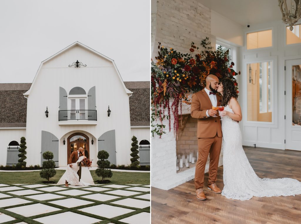 French Farmhouse Wedding - Best Dallas Wedding Venues in 2023 by Dallas Wedding Photographer Kyrsten Ashlay Photography