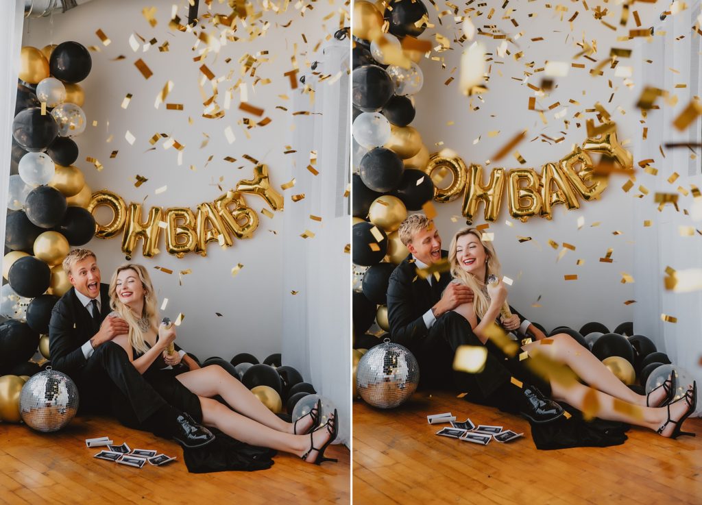 Editorial Luxury Maternity Announcement Session by Dallas Wedding Photographer Kyrsten Ashlay Photography