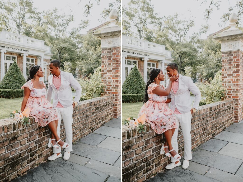 Engagement Session at The Mills Charleston by Charleston Wedding Photographer Kyrsten Ashlay Photography