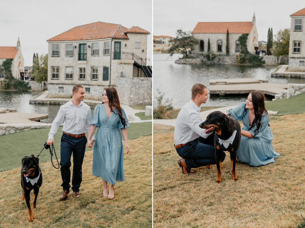 Adriatica Village Engagement Session by Dallas Wedding Photographer Kyrsten Ashlay Photography