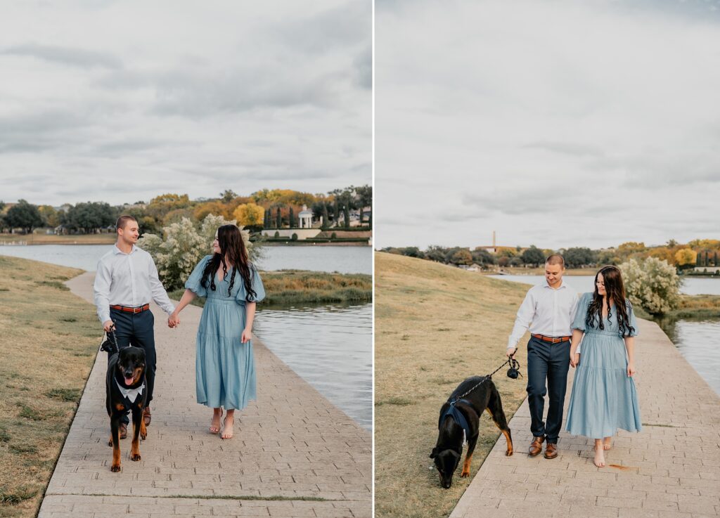 Adriatica Village Engagement Session by Dallas Wedding Photographer Kyrsten Ashlay Photography