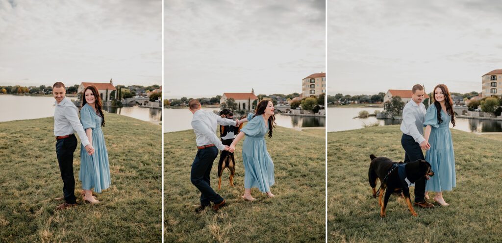 Adriatica Village Engagement Session by Dallas Wedding Photographer Kyrsten Ashlay Photography