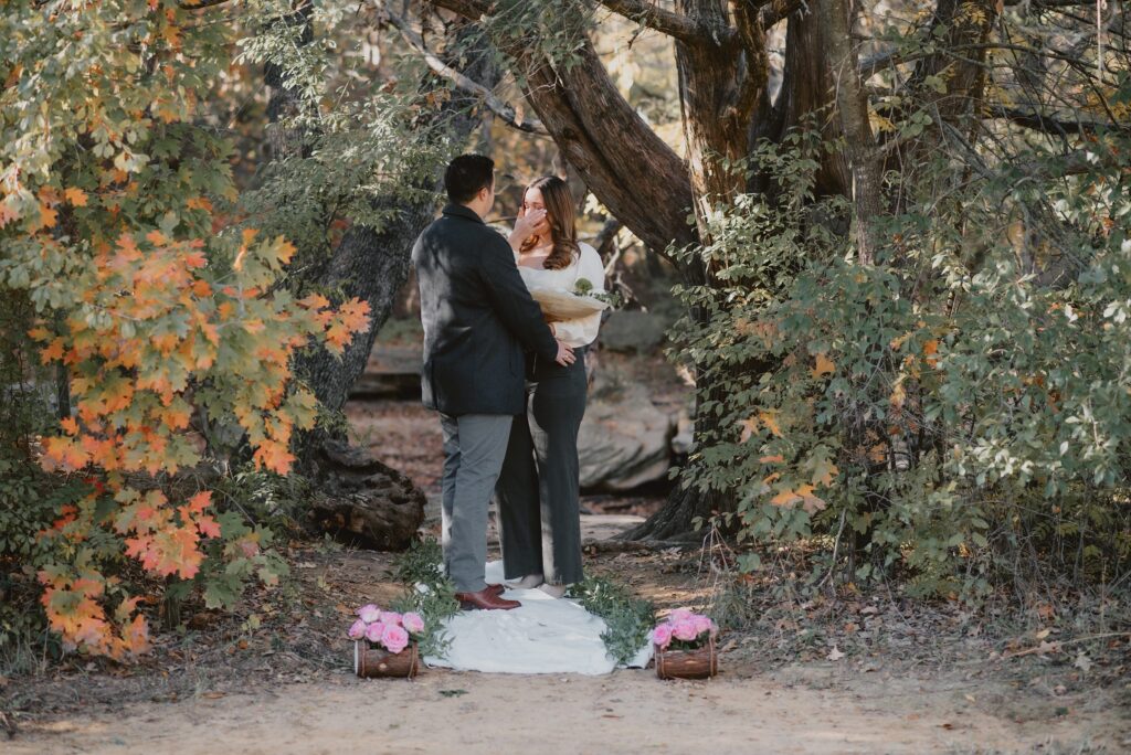 Stone Creek Park Proposal by Dallas Wedding Photographer Kyrsten Ashlay Photography - Dallas Proposal Photographer