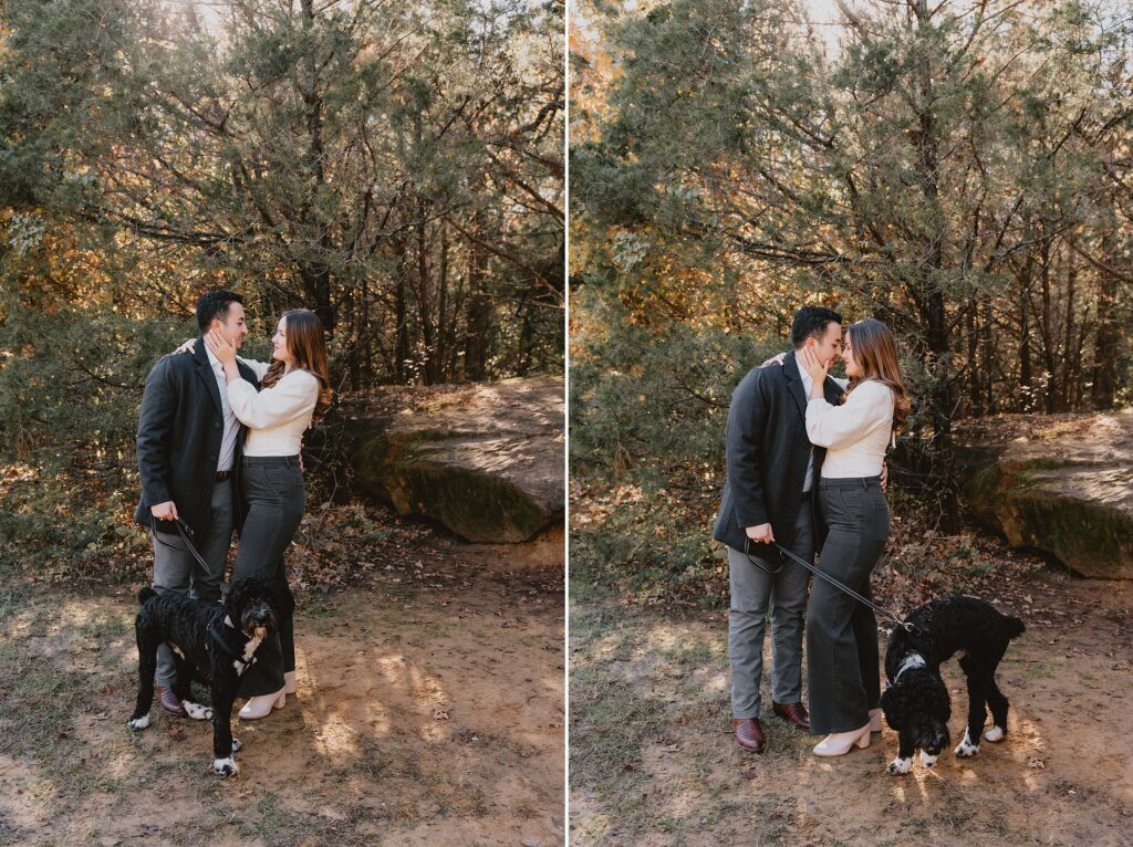 Stone Creek Park Proposal by Dallas Wedding Photographer Kyrsten Ashlay Photography - Dallas Proposal Photographer