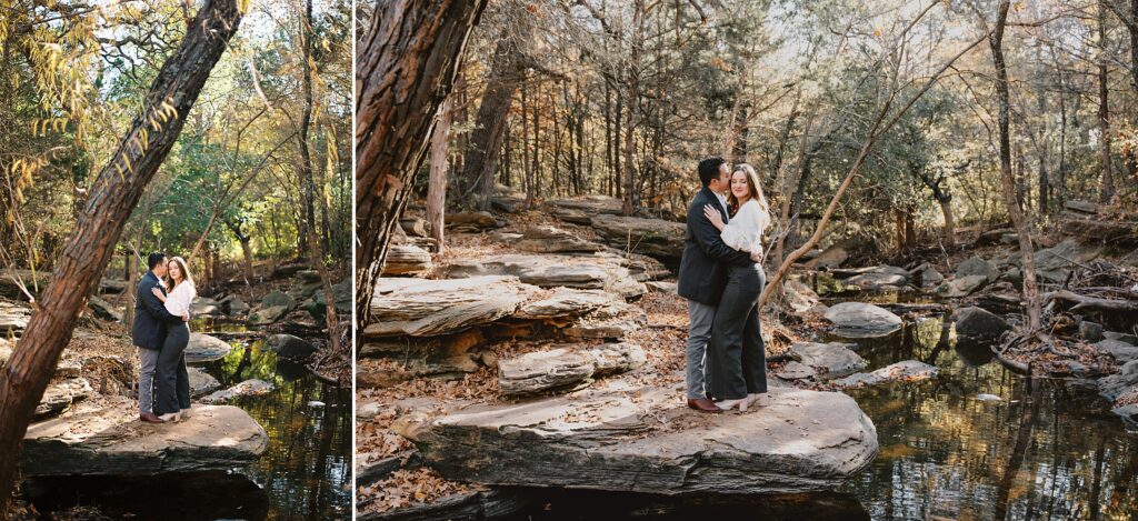 Stone Creek Park Proposal by Dallas Wedding Photographer Kyrsten Ashlay Photography - Dallas Proposal Photographer