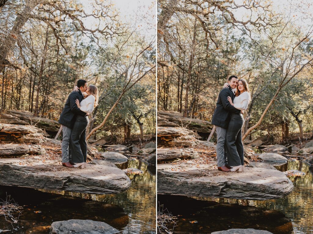 Stone Creek Park Proposal by Dallas Wedding Photographer Kyrsten Ashlay Photography - Dallas Proposal Photographer