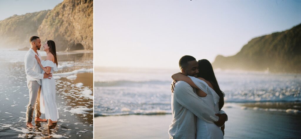 Ruapuke Beach Engagement Session by New Zealand Wedding Photographer Kyrsten Ashlay Photography