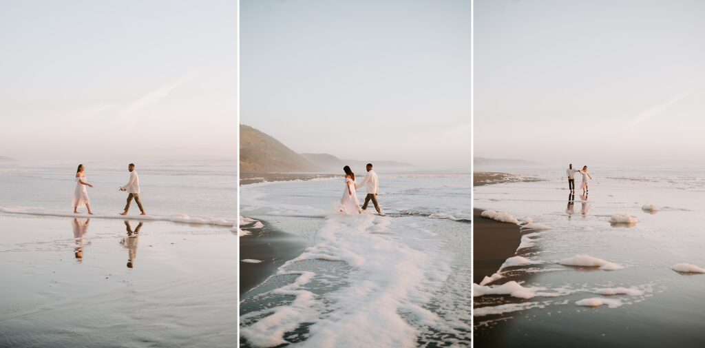 Ruapuke Beach Engagement Session by New Zealand Wedding Photographer Kyrsten Ashlay Photography