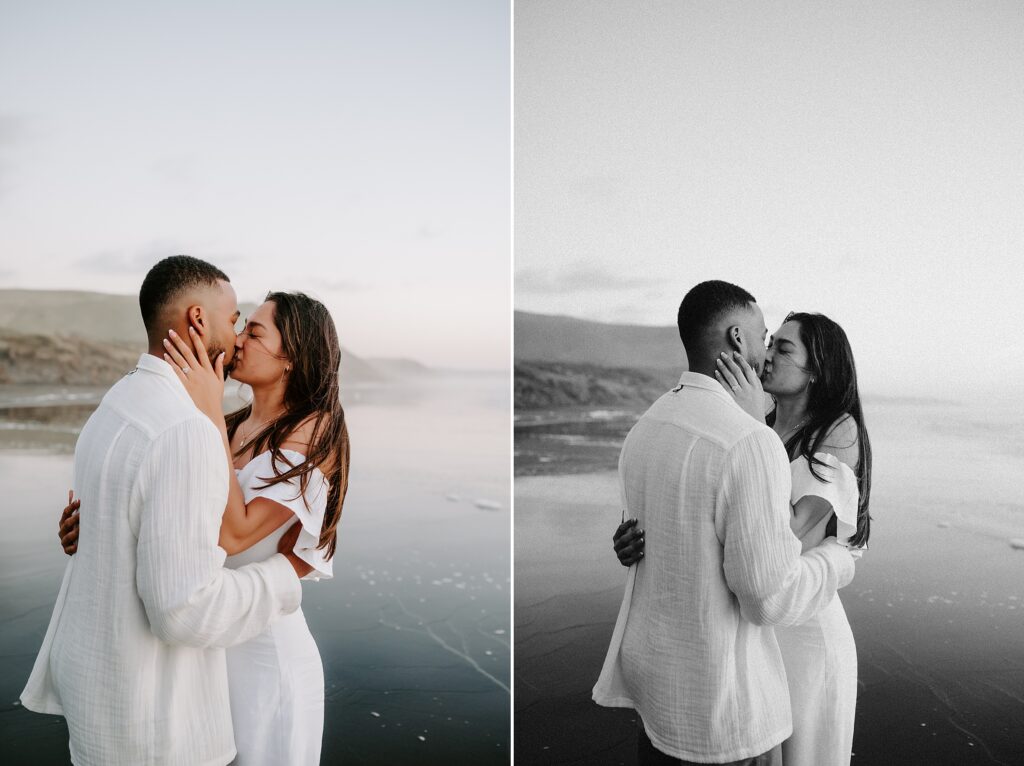 Ruapuke Beach Engagement Session by New Zealand Wedding Photographer Kyrsten Ashlay Photography