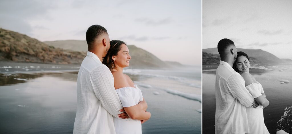 Ruapuke Beach Engagement Session by New Zealand Wedding Photographer Kyrsten Ashlay Photography