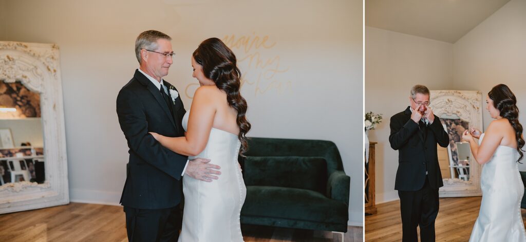 Black and White Modern Wedding at Davis and Grey Farms by Dallas Wedding Photographer Kyrsten Ashlay Photography