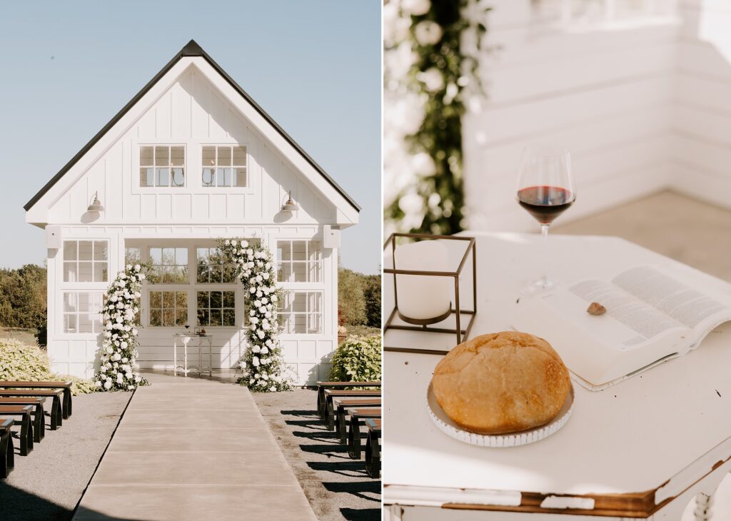 Black and White Modern Wedding at Davis and Grey Farms by Dallas Wedding Photographer Kyrsten Ashlay Photography