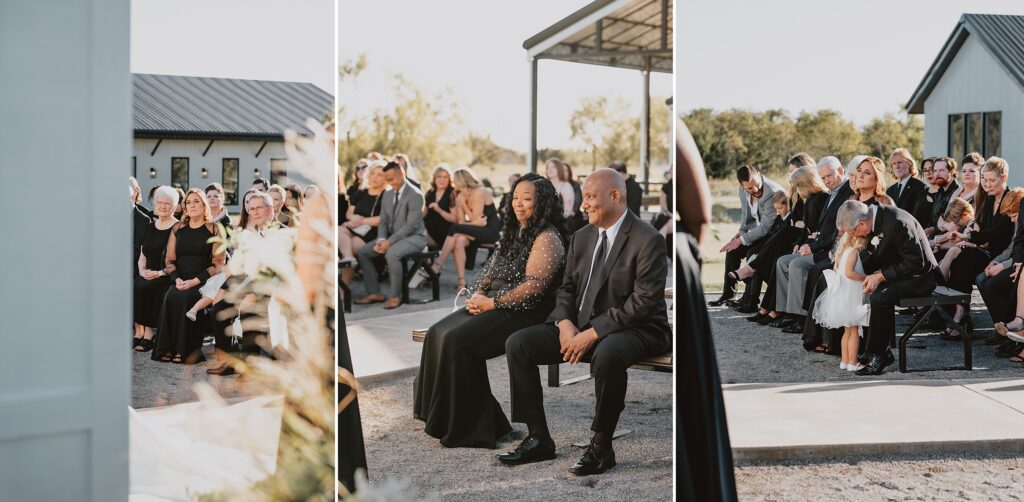 Black and White Modern Wedding at Davis and Grey Farms by Dallas Wedding Photographer Kyrsten Ashlay Photography