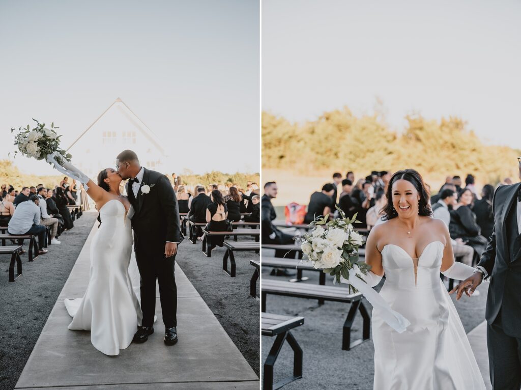 Black and White Modern Wedding at Davis and Grey Farms by Dallas Wedding Photographer Kyrsten Ashlay Photography