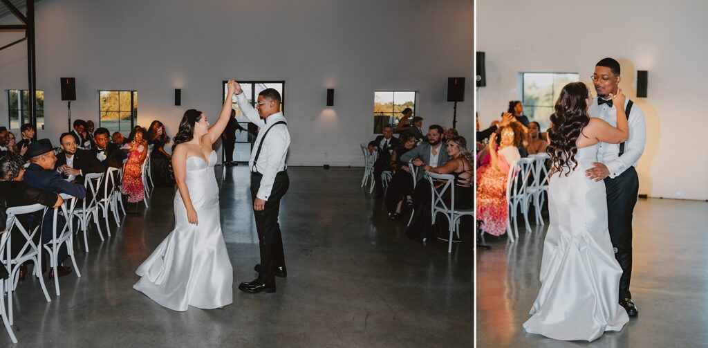 Black and White Modern Wedding at Davis and Grey Farms by Dallas Wedding Photographer Kyrsten Ashlay Photography