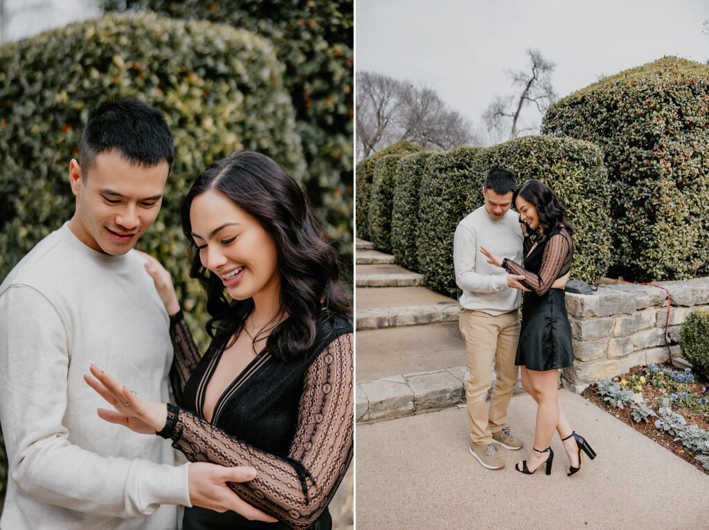 Dallas Arboretum Proposal by Dallas Proposal Photographer Kyrsten Ashlay Photography