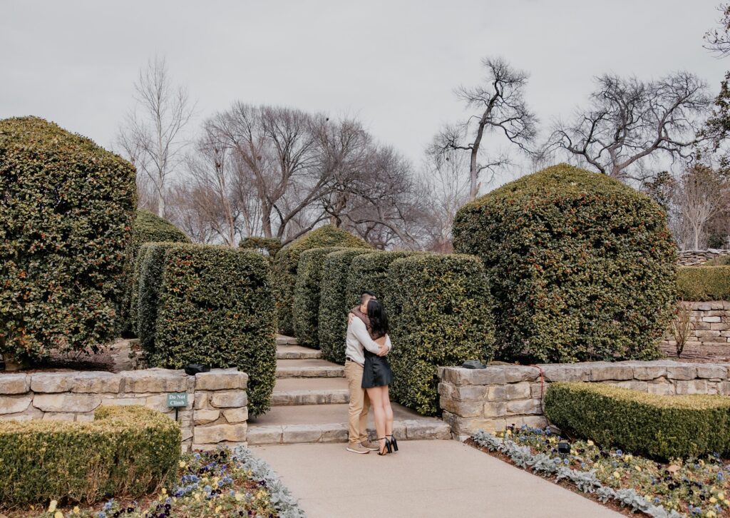 Dallas Arboretum Proposal by Dallas Proposal Photographer Kyrsten Ashlay Photography