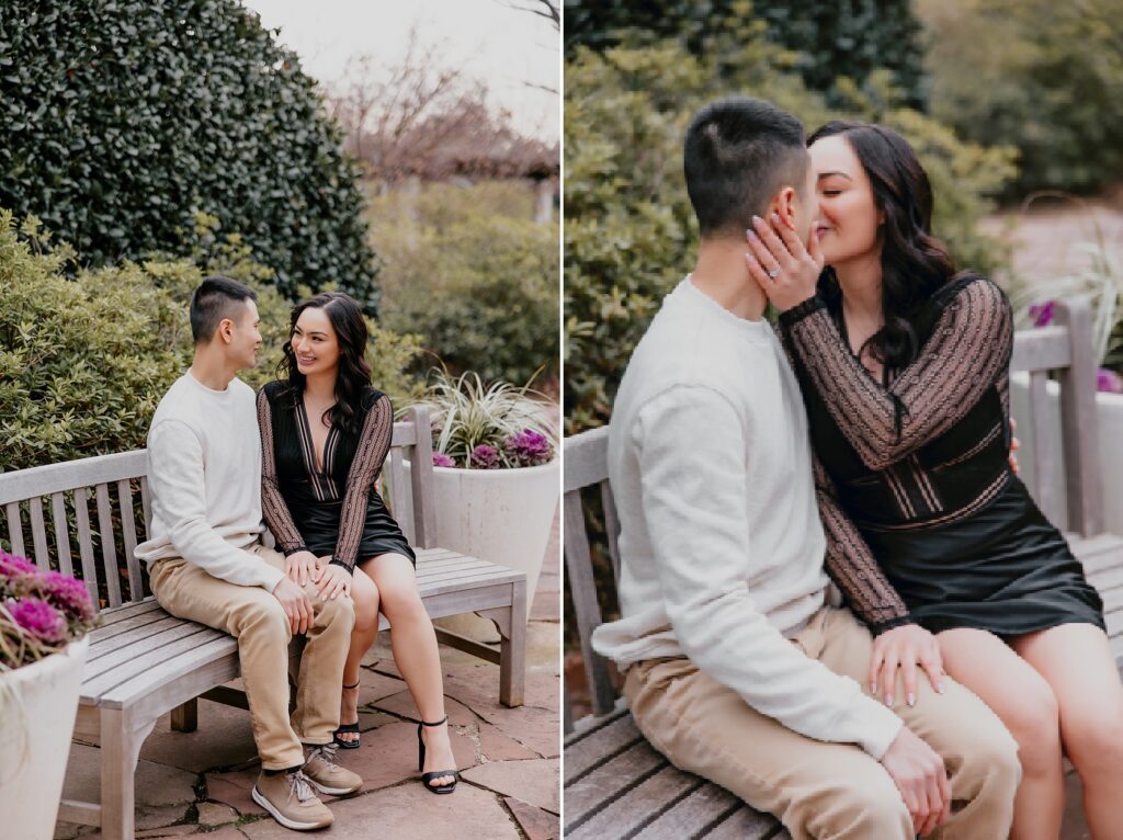 Dallas Arboretum Proposal by Dallas Proposal Photographer Kyrsten Ashlay Photography