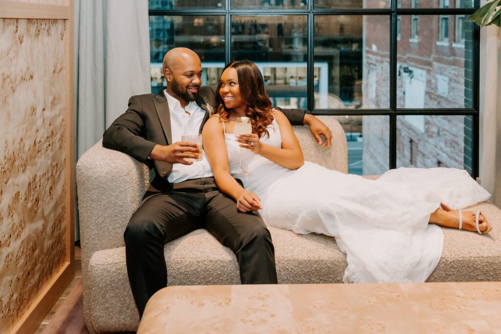 Downtown Dallas Bar Engagement Session by Dallas Wedding Photographer Kyrsten Ashlay Photography