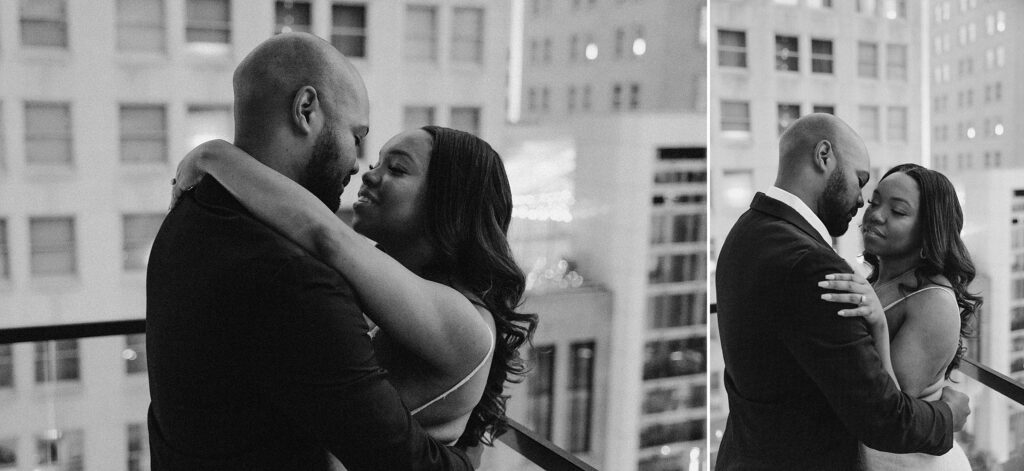 Downtown Dallas Bar Engagement Session by Dallas Wedding Photographer Kyrsten Ashlay Photography