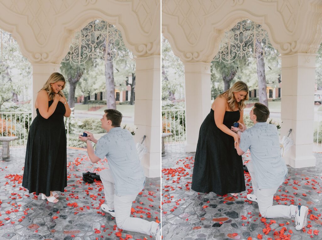 Flippen Park Proposal in Dallas by Proposal Photographer Kyrsten Ashlay Photography