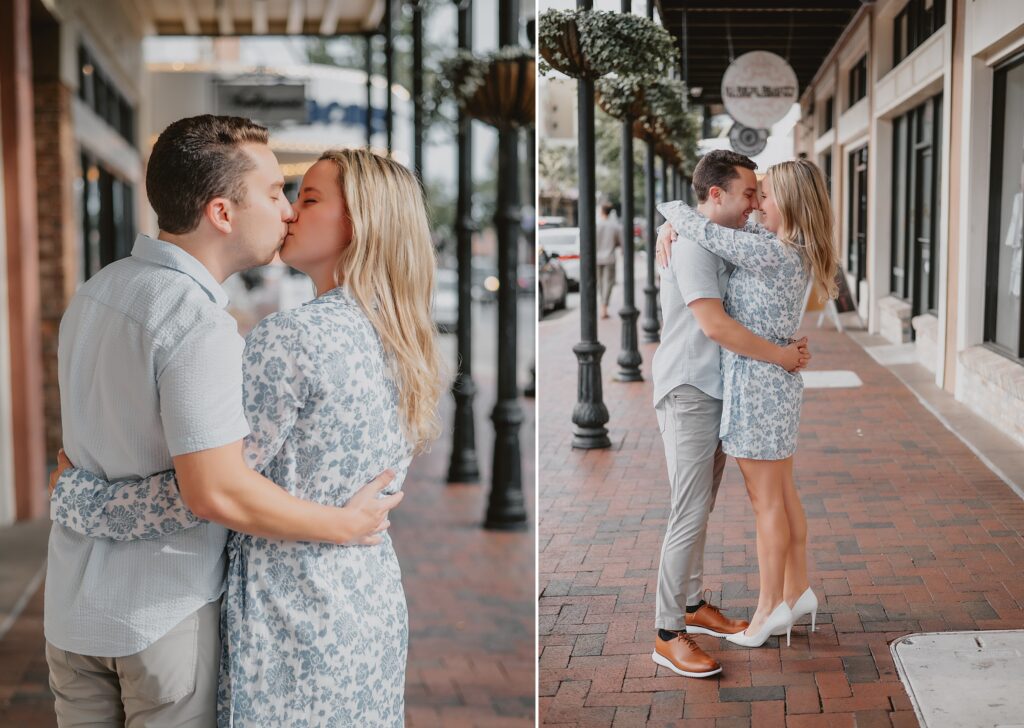 Downtown Pensacola and Pensacola Beach Engagement Session by Destination Wedding Photographer Kyrsten Ashlay Photography