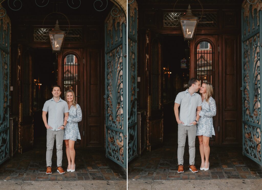 Downtown Pensacola and Pensacola Beach Engagement Session by Destination Wedding Photographer Kyrsten Ashlay Photography