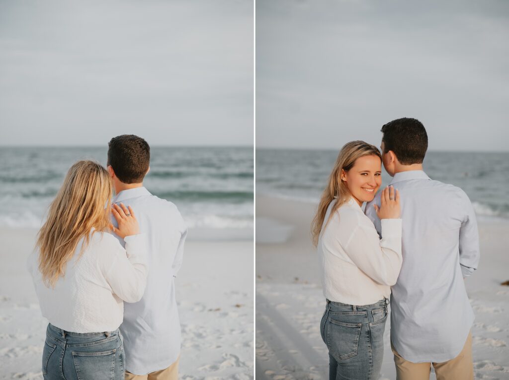 Downtown Pensacola and Pensacola Beach Engagement Session by Destination Wedding Photographer Kyrsten Ashlay Photography